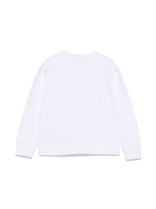 Felpa unisex bambino Dsquared2 bianca Dsquared Kids | DQ2739D0094DQ100